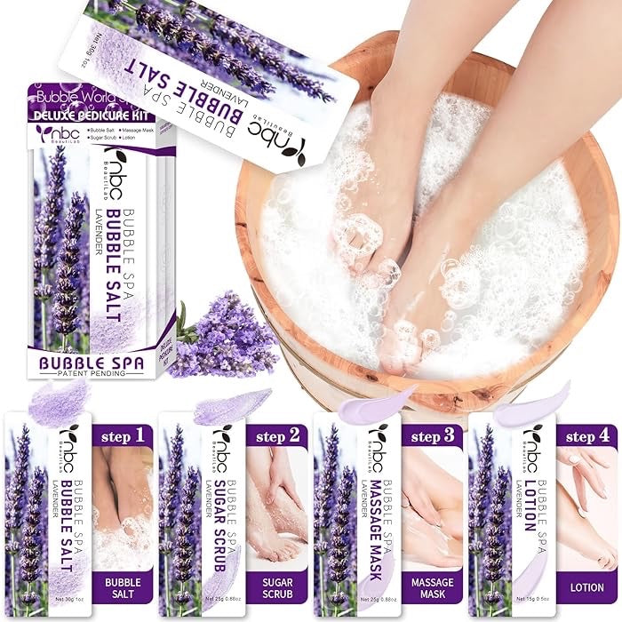 DELUXE PEDICURE 4 STEPS - NBC (1PC)