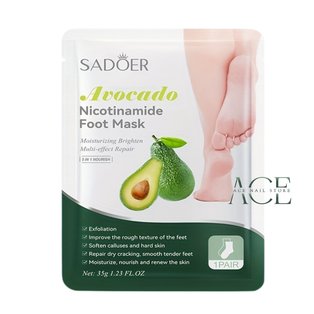 Foot Mask Sadoer Avocado