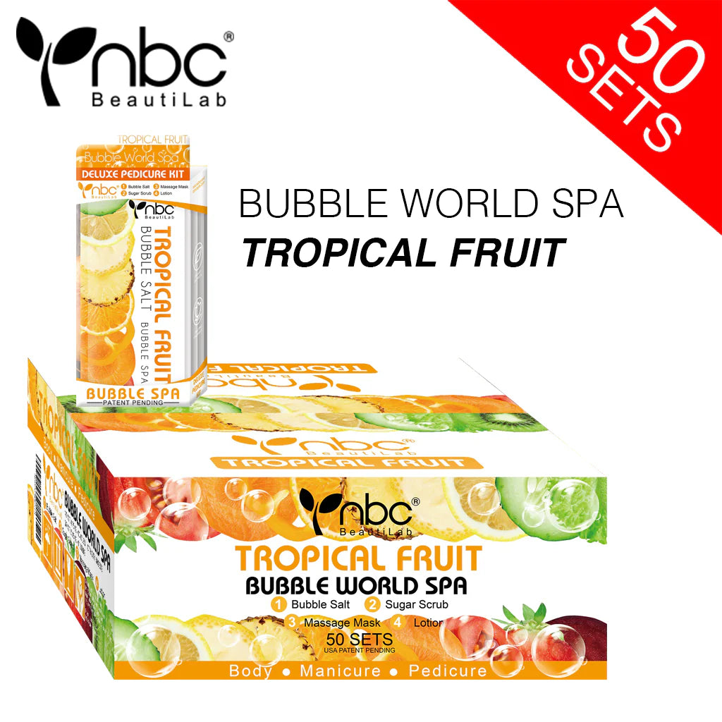 DELUXE PEDICURES 4 STEPS - NBC (BOX OF 50PCS)