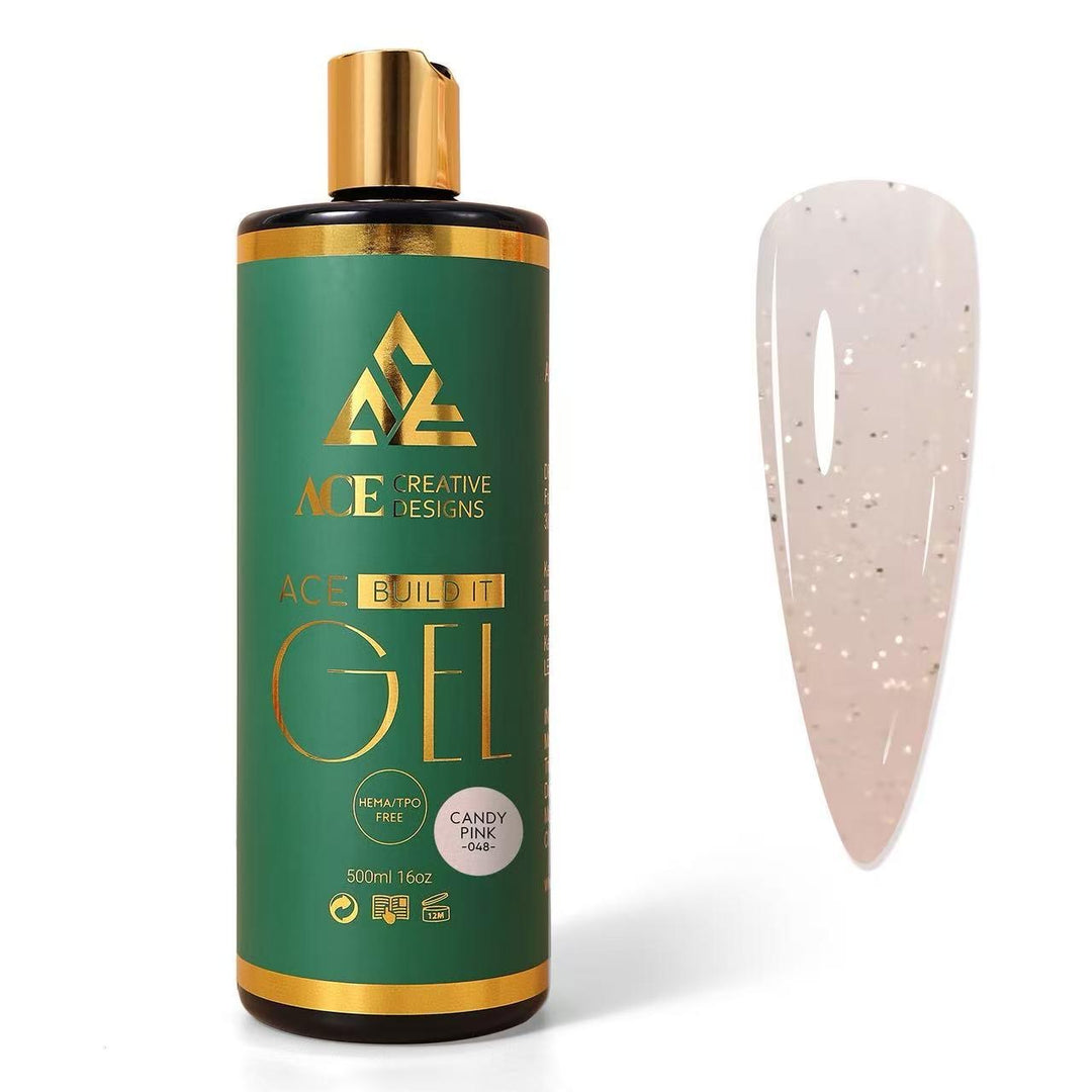 Build-It Gel Refill 500ml - 48 Candy Pink