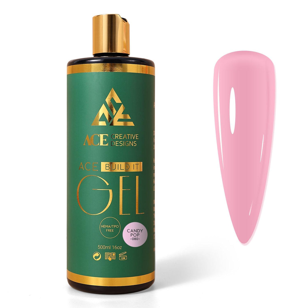Build-It Gel Refill 500ml - 80 Candy Pop