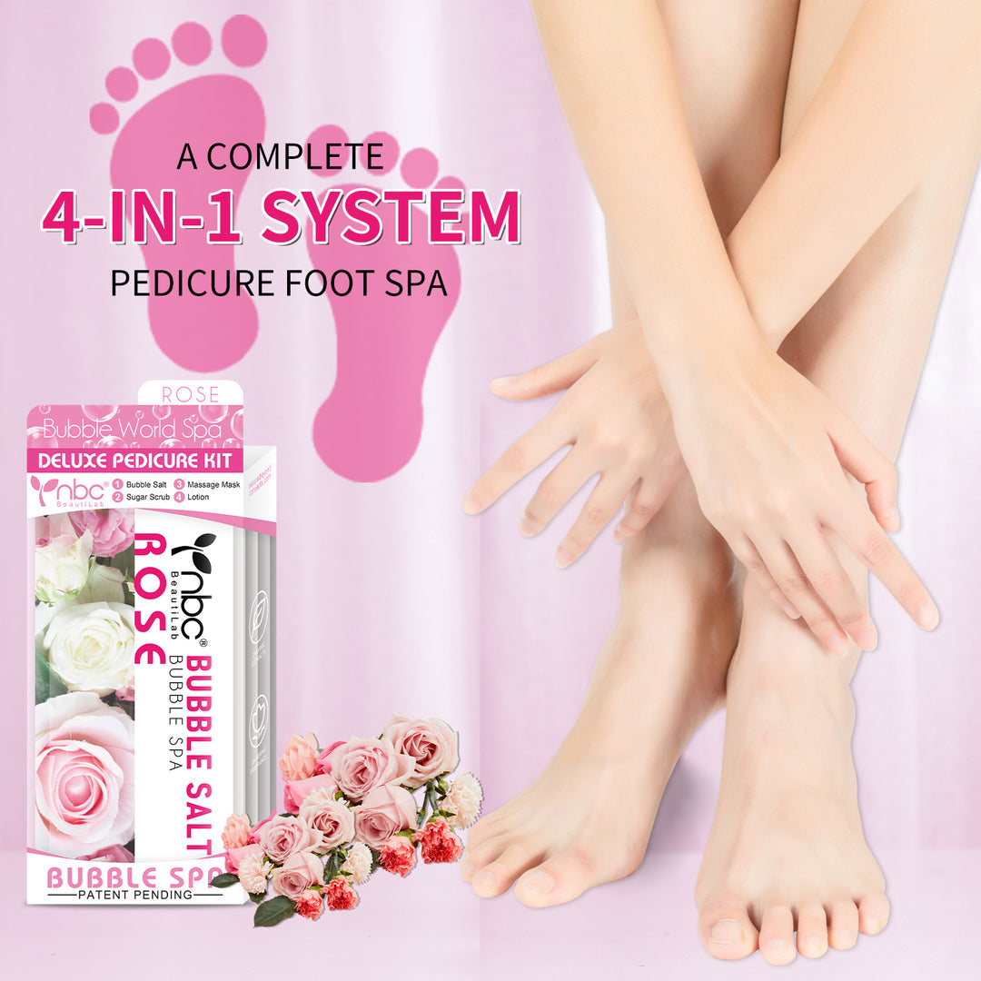 DELUXE PEDICURE 4 STEPS - NBC (1PC)