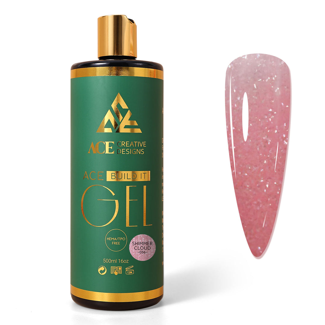Build-It Gel Refill 500ml - 36 Shimmer Cloud