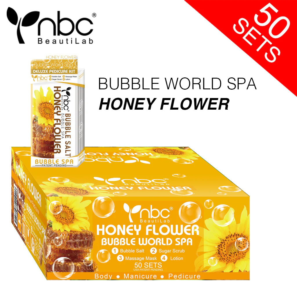 Deluxe Pedicure - Honey Flower