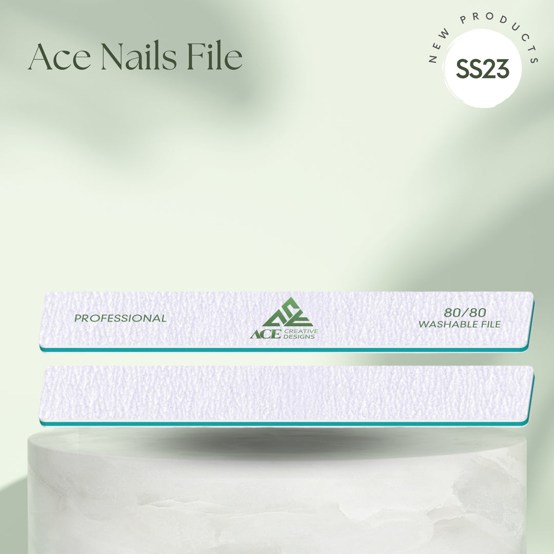 Ace Nails File 80/80 (20pcs)